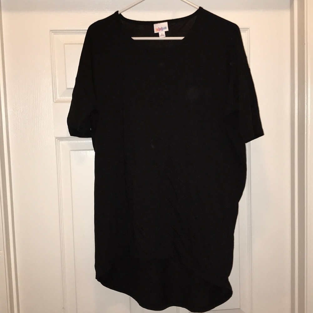Lularoe Irma black great condition. Size small